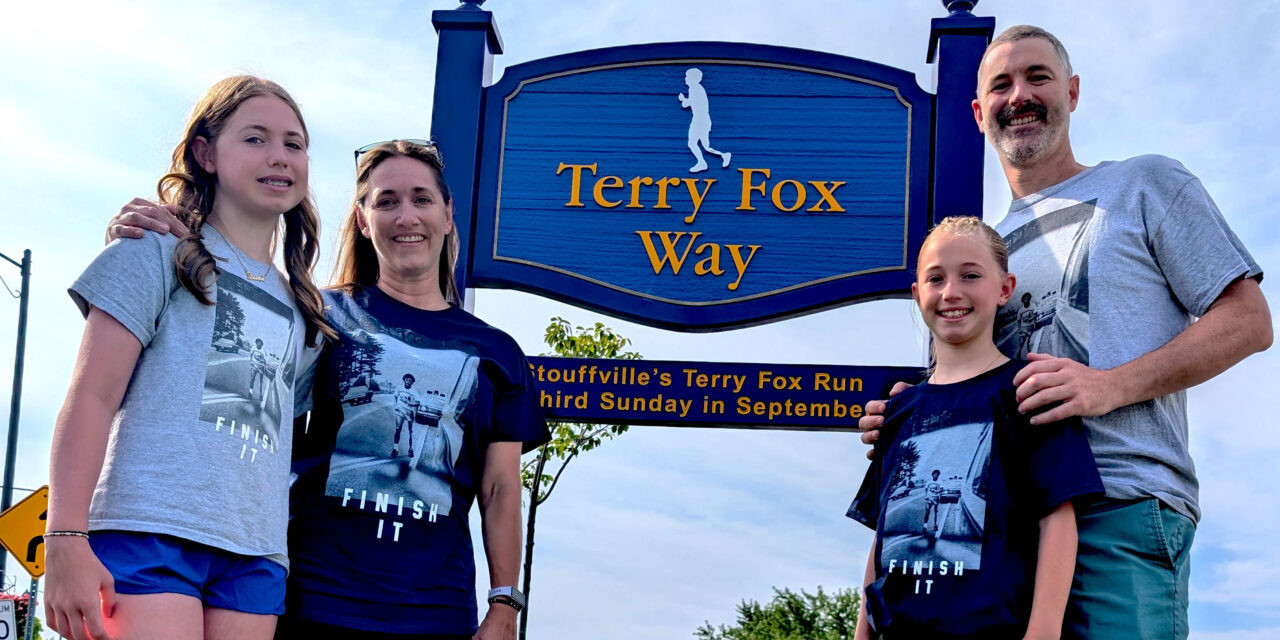 Ryan Cairny Named 2026 Stouffville Terry Fox Run Ambassador
