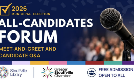 Candidates, Voters, and Protesters Prepare for Stouffville Election Forum