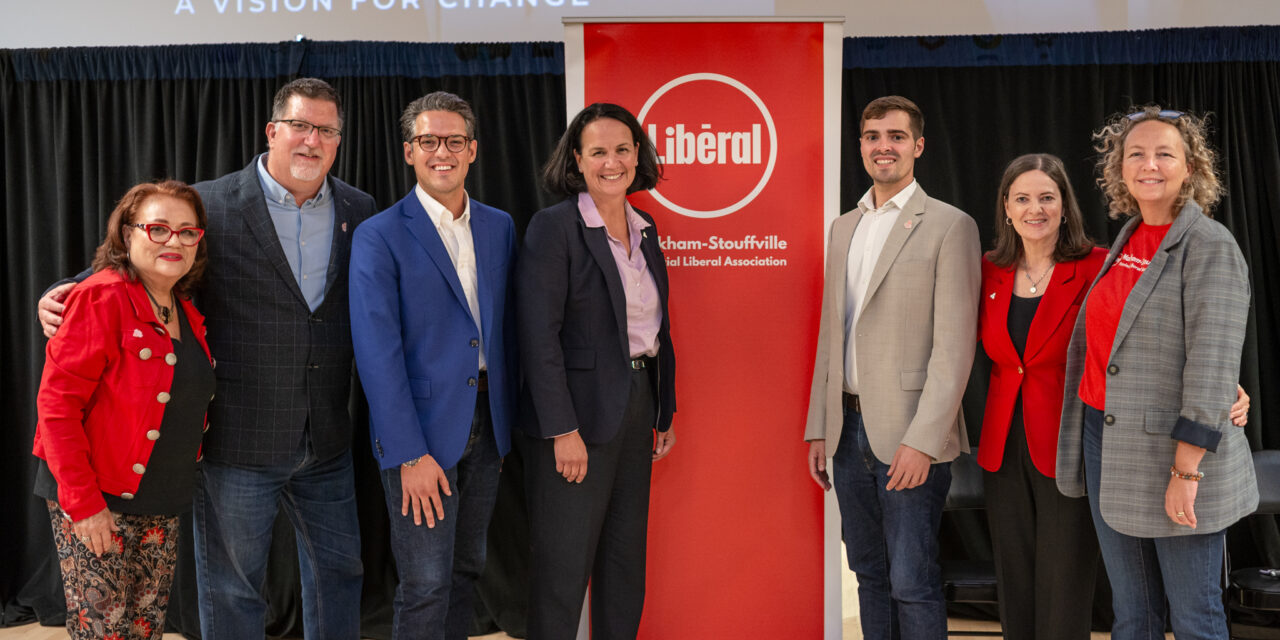 From Municipal Finances to AI: Ontario Liberal Leadership Race Comes to Stouffville