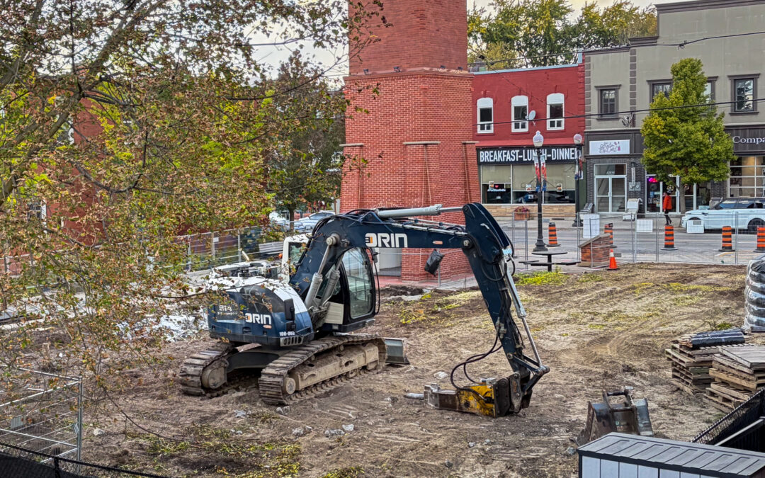 Construction Begins to Expand Stouffville’s Civic Square